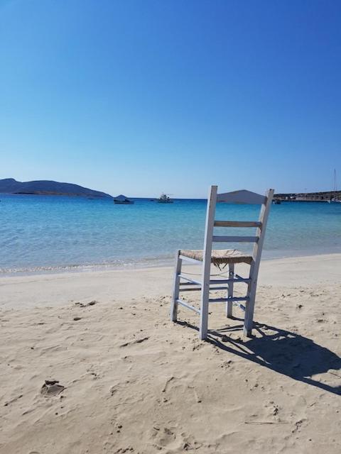 Eos - Appartement De Charme Et Confort Pour 4 Personnes Pres De La Plage Et Du Coeur De Koufonissi Koufonisia Dış mekan fotoğraf
